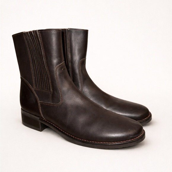 L.L. Bean Shoes - 👢 L.L.Bean Brown Leather Chelsea Ankle Boots Women’s 9 Made in Portugal